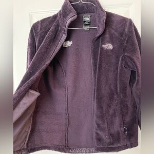 The North Face - Dark Purple Fleece Jacket